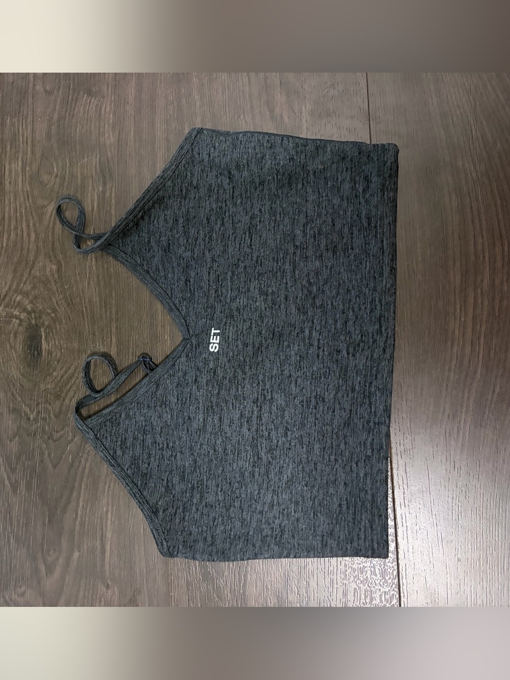 Set Active crop tank size large -